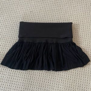 Flowy Mini Skirt Black Bebe ❤️
